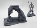 Rocky Arch with Platform Miniature