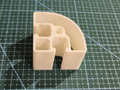 Profilo in alluminio 45x45mm curvo