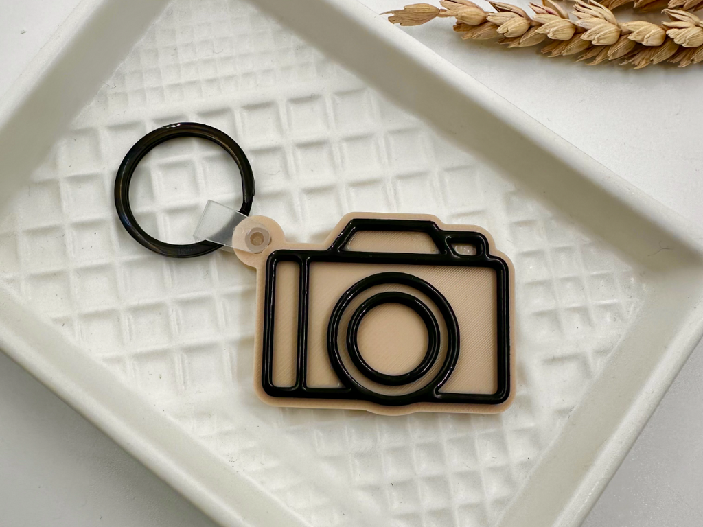 NFC camera keychain