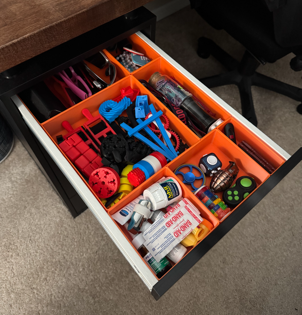 Ikea Alex Drawers Gridfinity Set