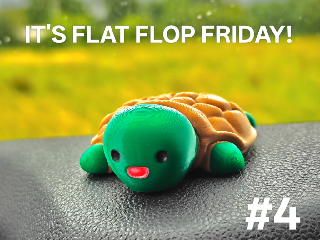 FLAT FLOP FRIDAY! #4 - Chibi Turtle