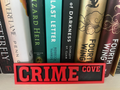 Bookshelf Sign – Crime Cove – Street Sign
