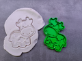 Cute cow cookie cutter
