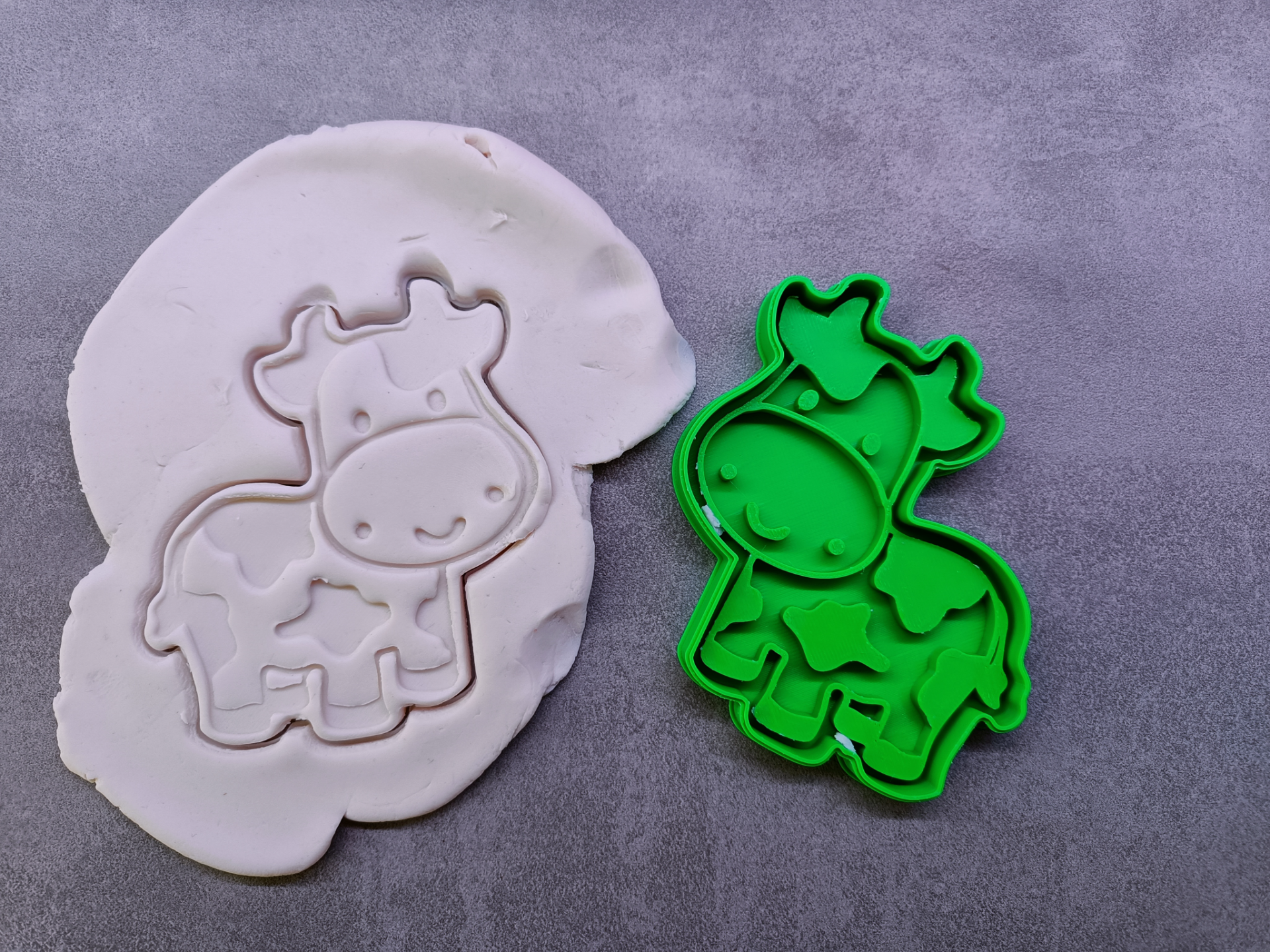 Cute cow cookie cutter