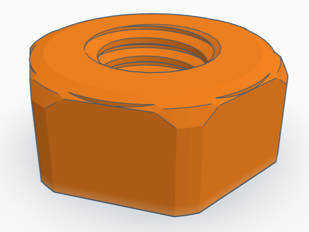 Hex Nut M3 x 0.5