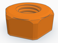 Hex Nut M3 x 0.5