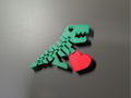 Articulated Dino with heart Color (AMS & no AMS)