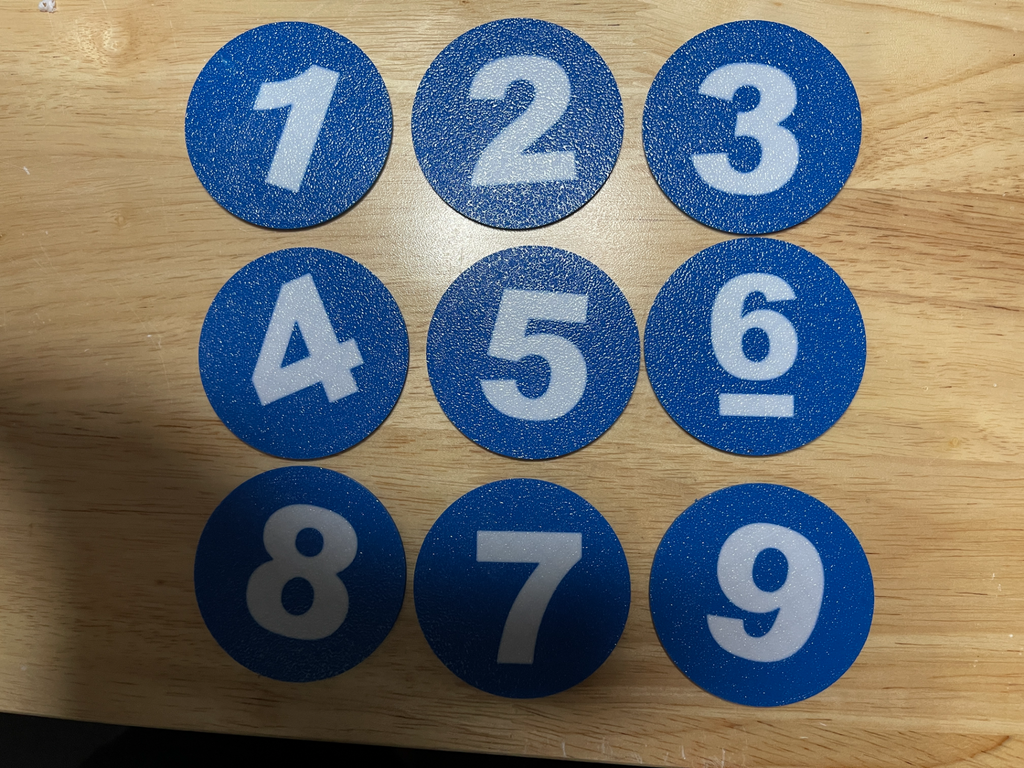 Number Discs