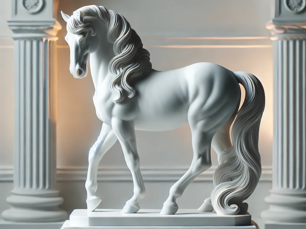 Horse statue