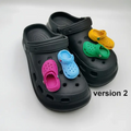 croc charm mini crocs (with strap)