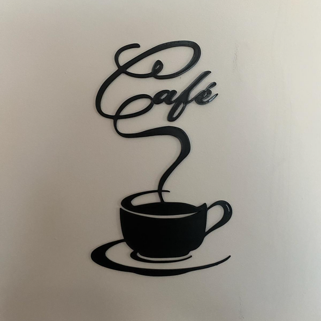 café wall art