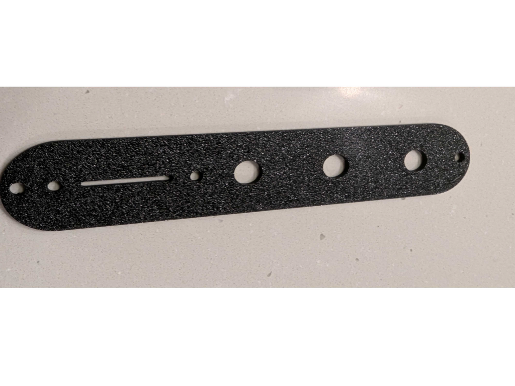 3 Hole Brent Mason 920D Telecaster Control Plate