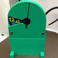 Rotating dial clock stand