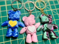 Heart Bear Keychain Magnetic