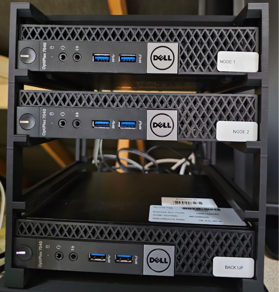 Dell Optiplex Micro Storage Rack (4 Unit)
