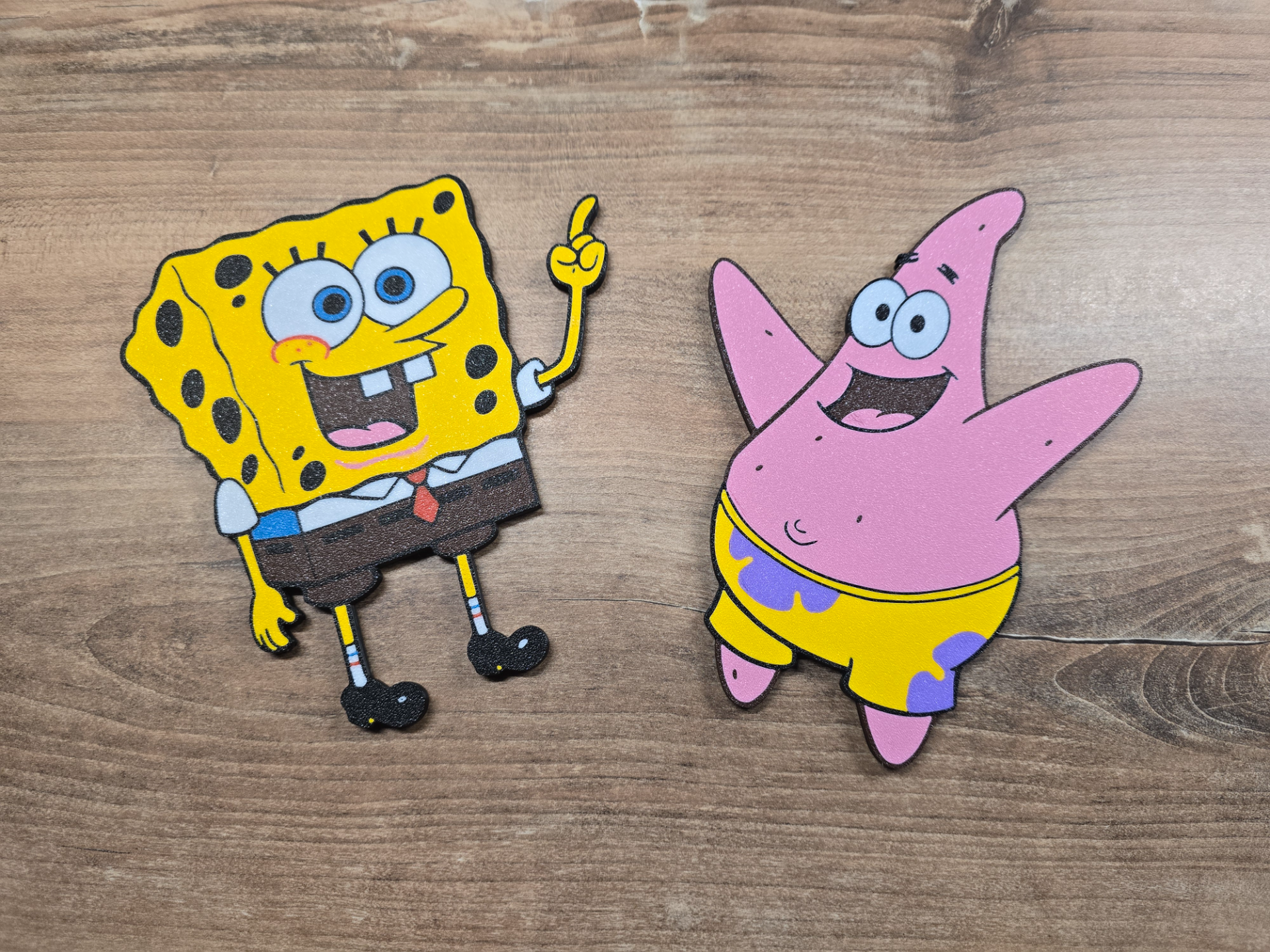 SpongeBob and Patrick Star Fridge Magnets