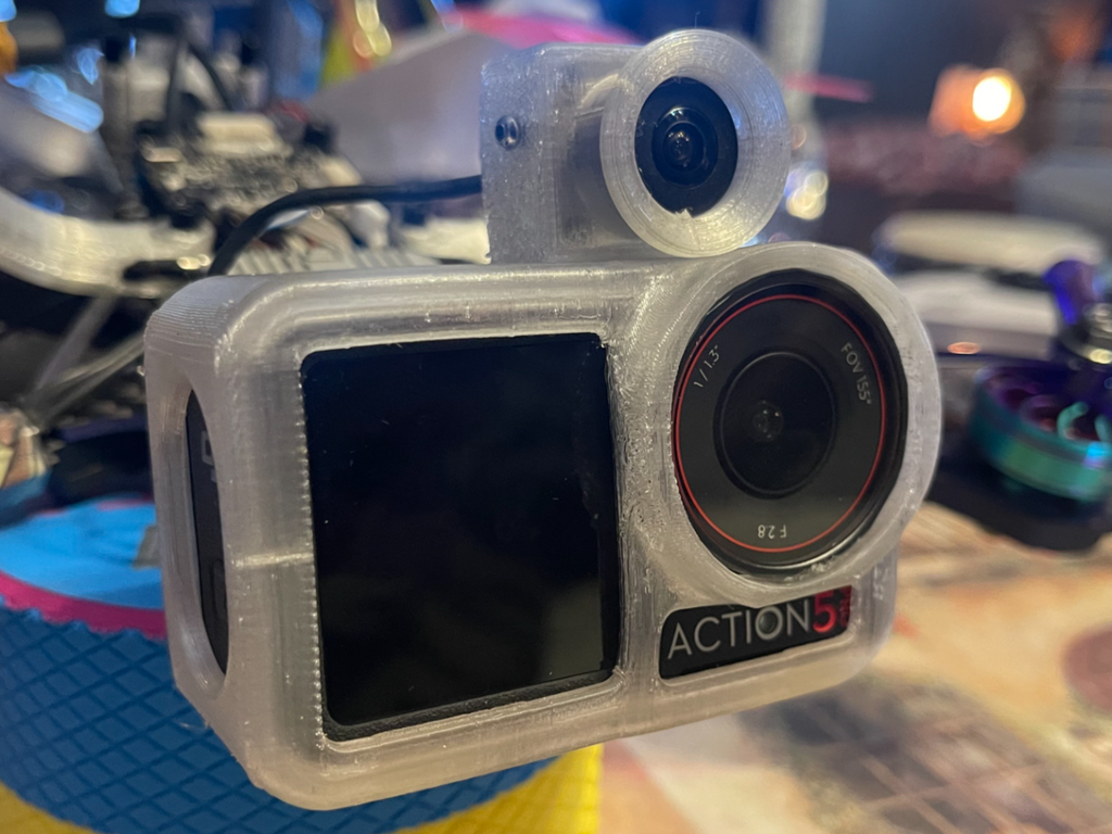Shendrones Ichy Jr 2.0. - Action5 mount / OG DJI