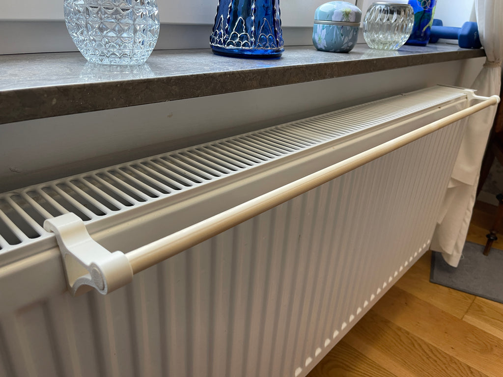 Radiator hooks for towel rail - 2