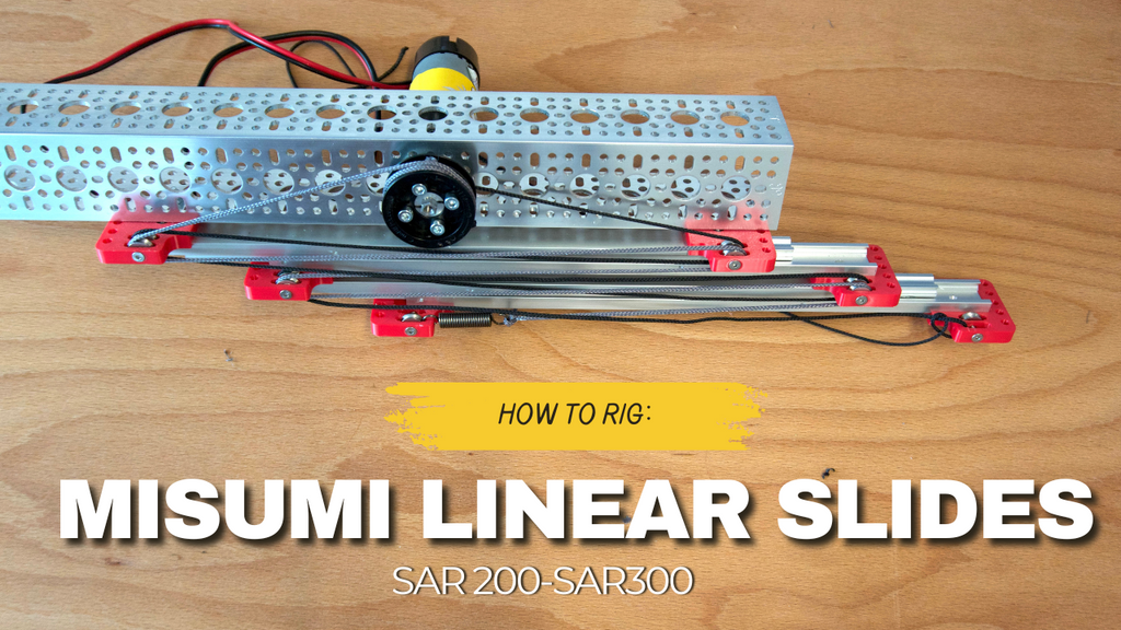 Misumi SAR Linear Slide Insert (String) FTC