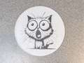 Shocked Cat Coaster 6