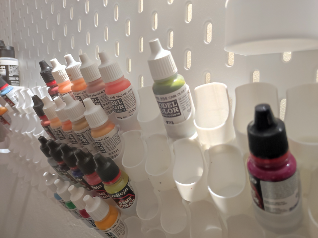 Vallejo 6 x Bottle Holder for Ikea Skadis