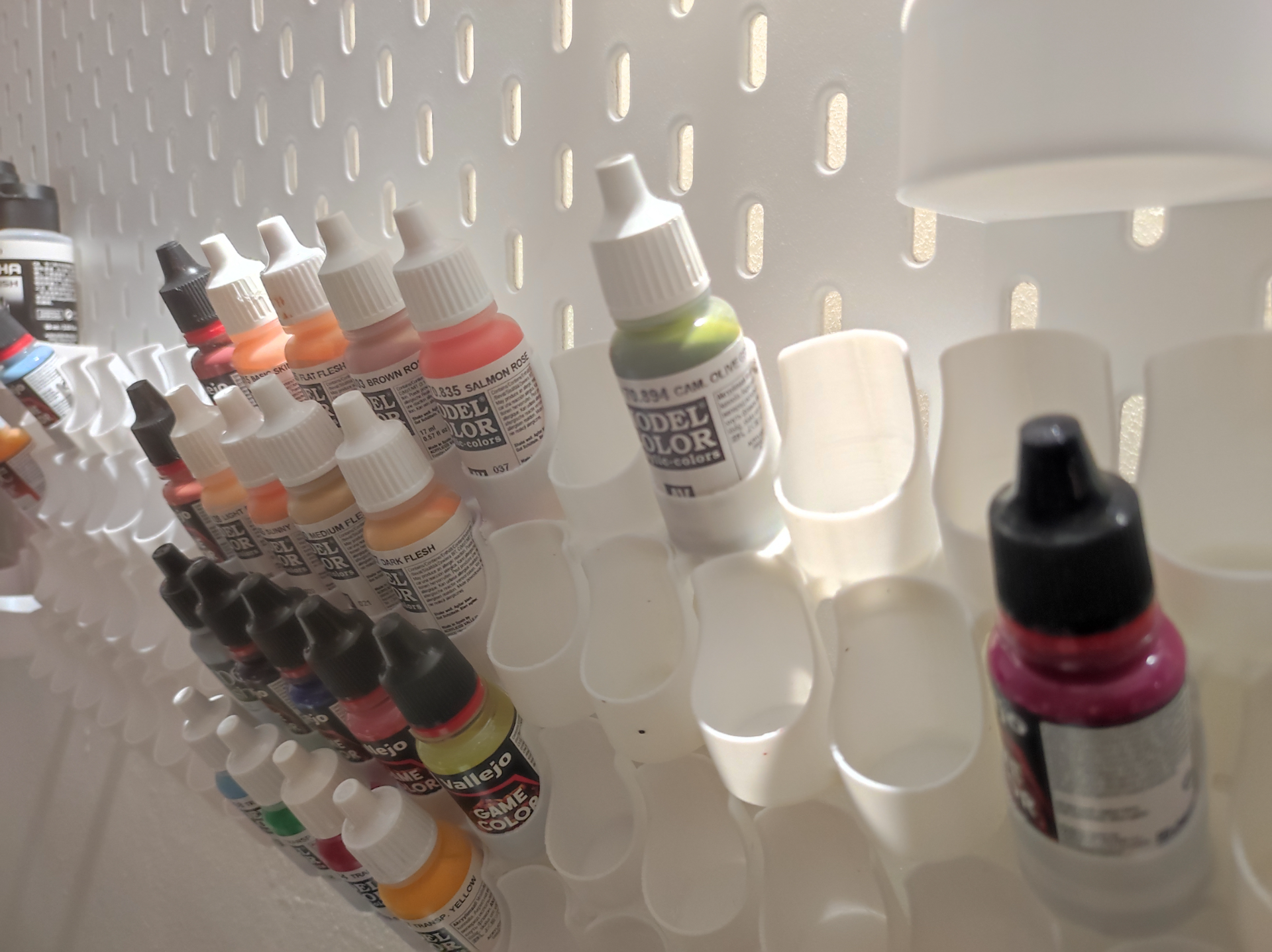 Vallejo 6 x Bottle Holder for Ikea Skadis