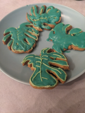 Monstera leaf cookie cutter