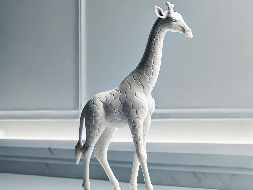 Giraffe statue