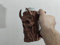 Tree Demon Skull Can Holder (0.5L+0.33L)- Beer Mug