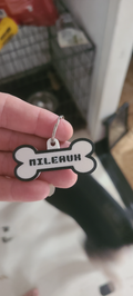 Customizable Dog Tag Name/Number