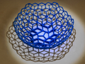 Hexagon projection bowl