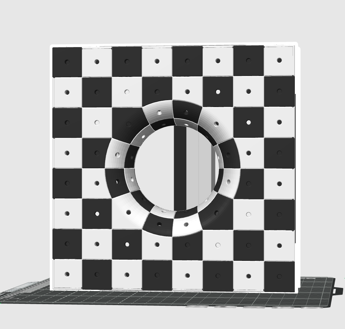Wormhole Chess Board