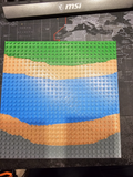 Lego Compatible (CUSTOM) Baseplate 29 x 29