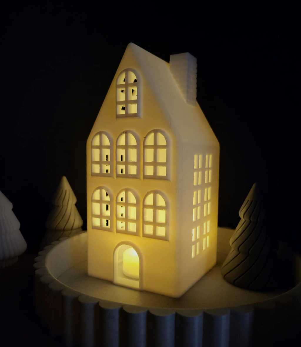 Christmas lantern house