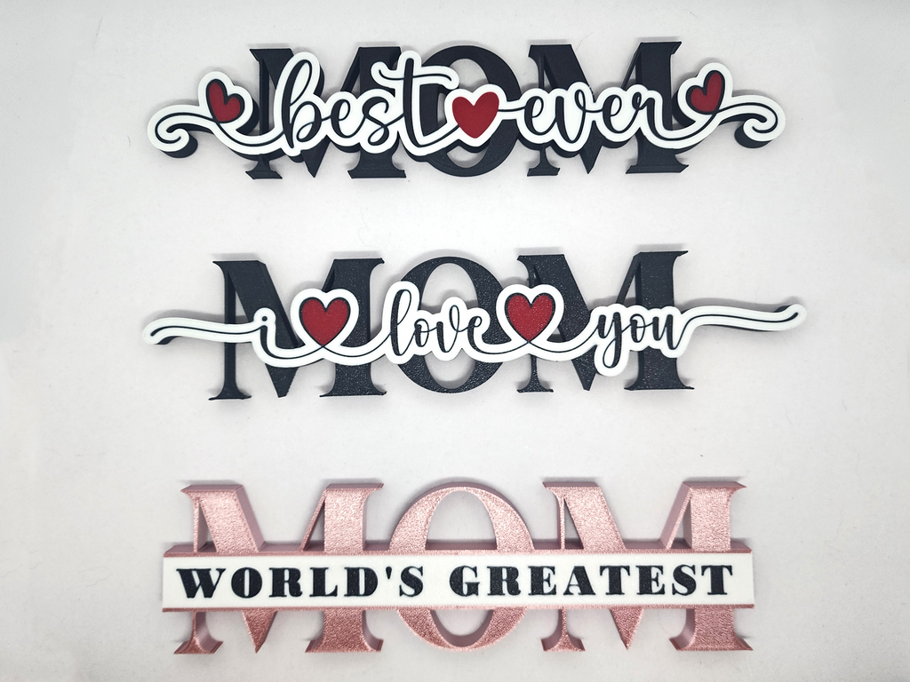 Mom signs