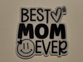 Best mom ever (plate)