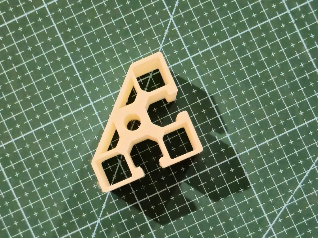 Profilo in alluminio angolare 45x45mm