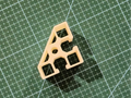 Profilo in alluminio angolare 45x45mm