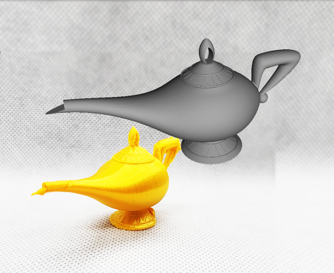 Aladdin's Lamp Ornament