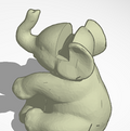 elephant glasses holder