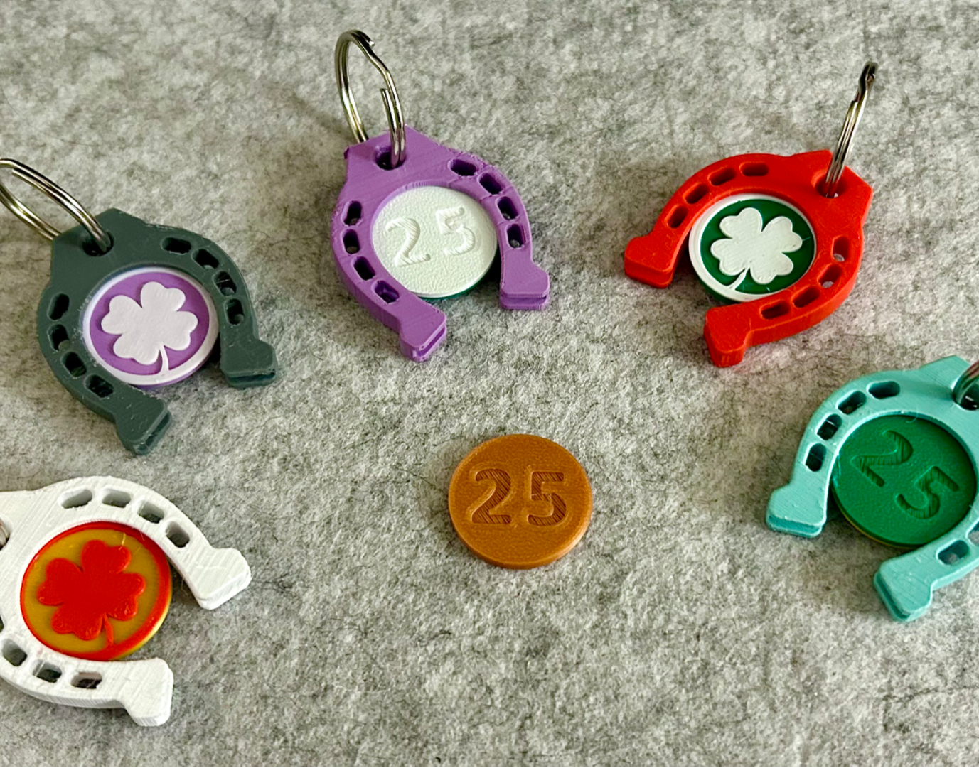 2026 - Lucky charm with shopping cart coin