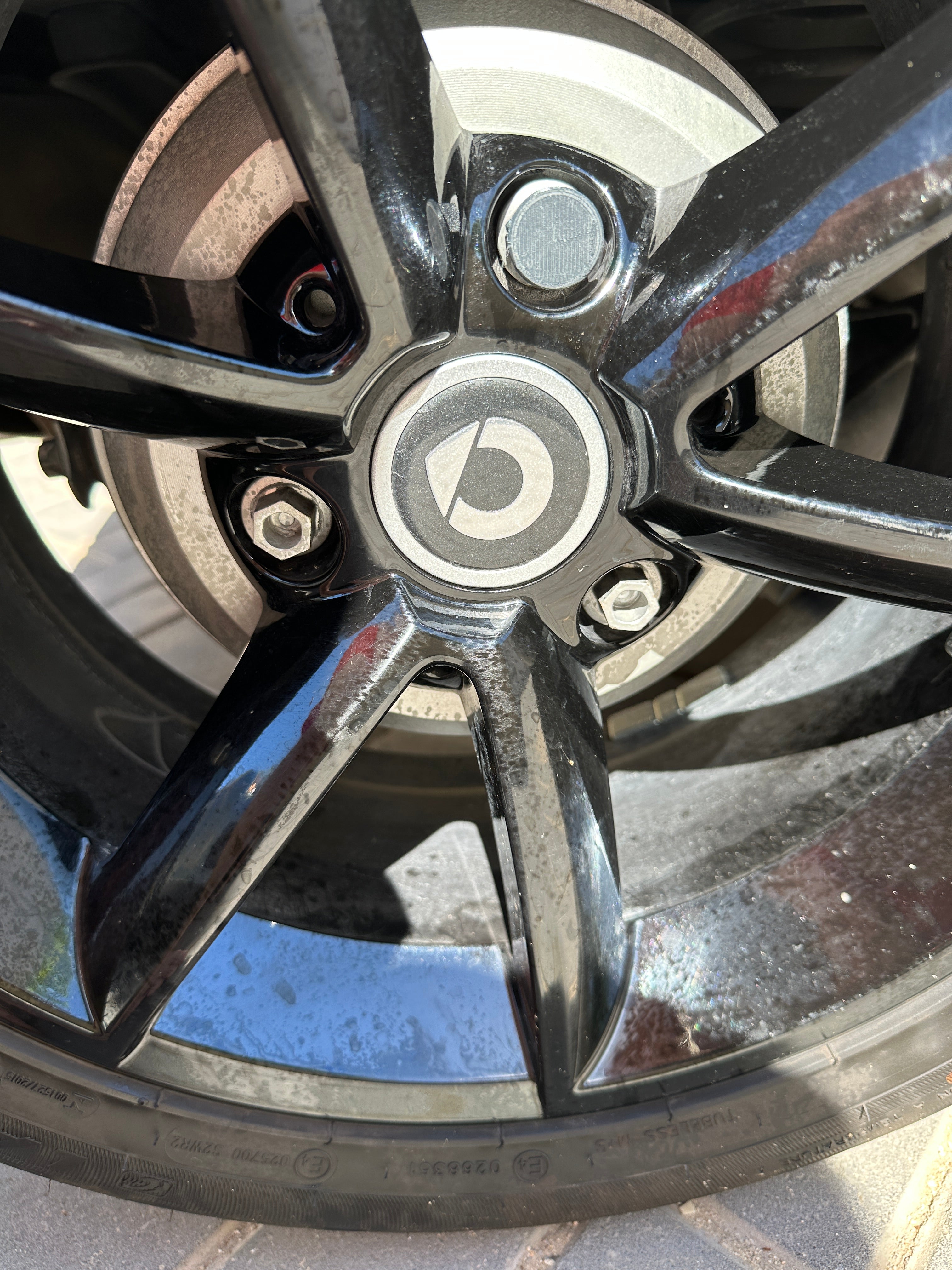 Smart car 451 wheel cap covers