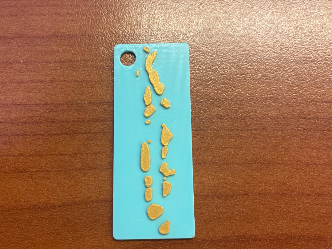 Maldives Islands Keychain