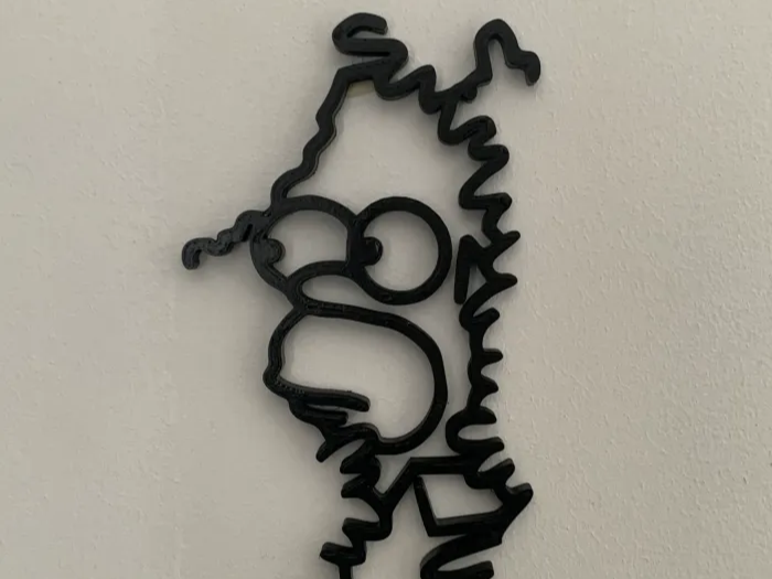 Homer Simpson Backs Into Bushes
