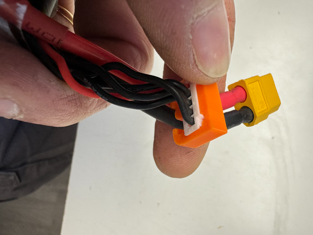 Lipo balance 3S plug protection supporto per bilancitore lipo 3S