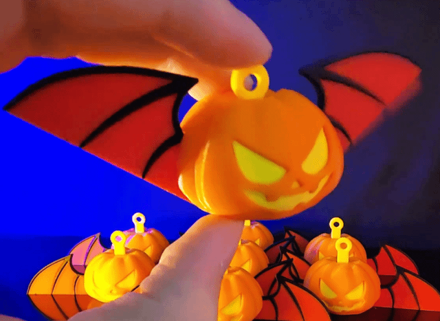 Bat Pumpkin（Print-in-place）