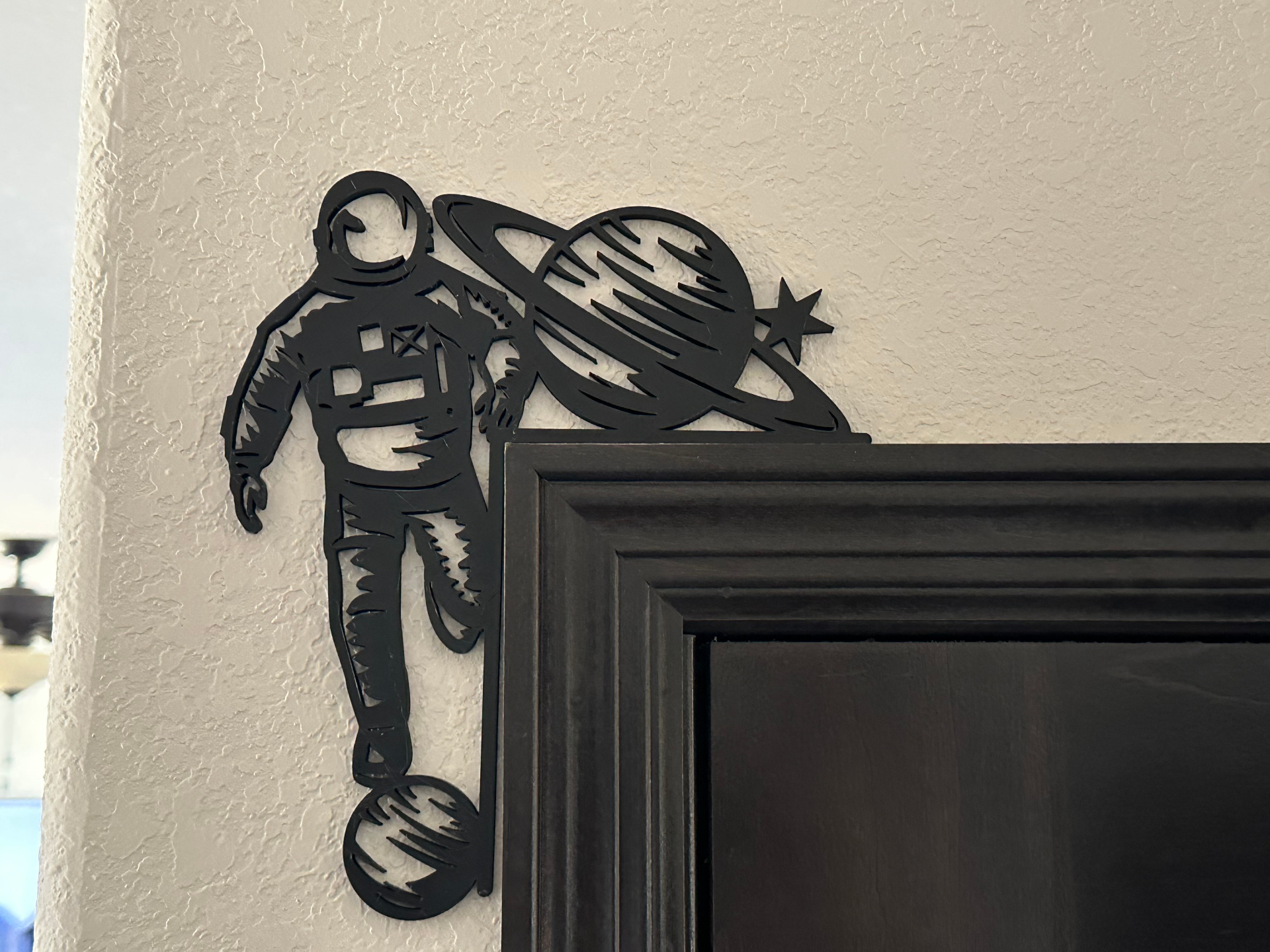 Astronaut Door Corner