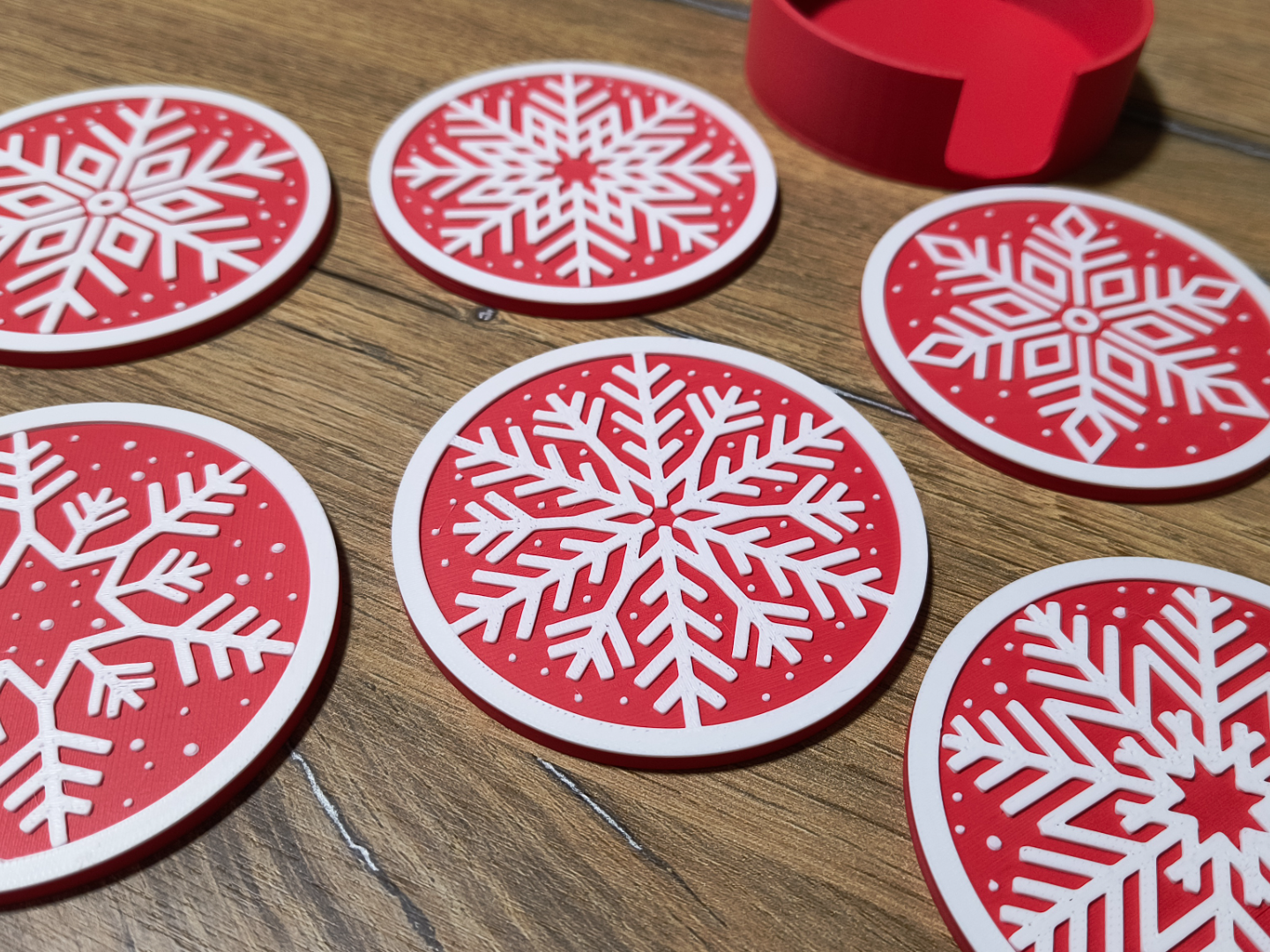 Christmas snowflake coaster (free to sell :D)