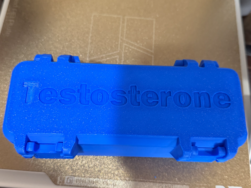 TEST/TRT holder snaplock case