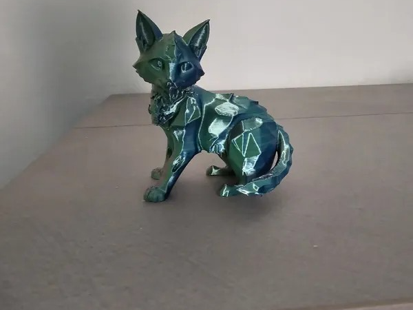 Diamond cat